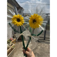 DOUBLE-SIDED SUNFLOWER FLOWER ARRANGEMENT TUBE - MEANINGFUL 8/3 GIFT