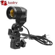 LUOLRV Light Bulb Stand 1.8m Cable Cord Professional Photography Light Bulb Mount E27 AC Socket