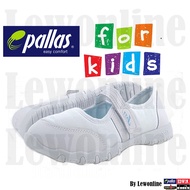 2nd Grade PALLAS JAZZ 204034W Kasut Putih Sekolah Rendah Primary School Shoe 白色校鞋 /Has yellowish / A