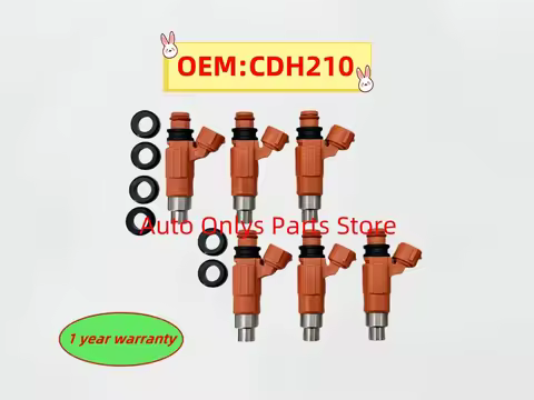 6pcs New High quality CDH210 7840423 Fuel Injectors For Yamaha Outboard 115HP For Mitsubishi Eclipse