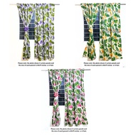 Jeremie Kalabasa Printed Suksukan Curtain 60 inches each width (4ft, 6ft and 7ft length)