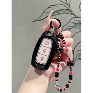 Suitable for Hyundai Irante Car Key Cover Fista Sotana ix35 Cable 8 Langdong Protective Case Buckle 