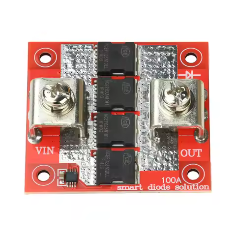 100A High Current Ideal Diode Module Solar Controller Anti-reverse Charging Anti-Reverse Current Pro