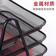 File Box File File File Tray Desktop Organizer Storage Rack Archive Rack Three-Layer File Document R