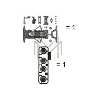 Tamiya 95239 CARBON REINFORCED SFM CHASSIS PACKAGE 7