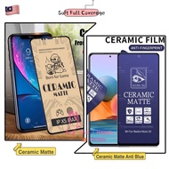 Realme GT 5G Master Edition X50 XT X7 Pro Ceramic Full Matte Anti Blueray Light Polymer Nano Screen 