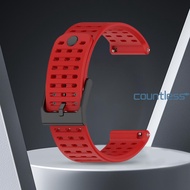 Wristband Watchband Solid Color Watch Band Replacement Waterproof Sweatproof Comfortable for Suunto Vertical/Suunto9 Peak Pro [countless.sg]