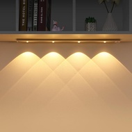 Xiaomi Youpin Ultra thin LED Light 20/30/40/60CM Cabinet Lamp PIR Motion Sensor Wireless USB Recharg