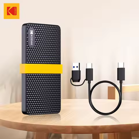 KODAK X200 External SSD Hard Drive HD Externo 1TB USB3.1 Mini Portable SSD 256B 512GB 1TB For Laptop