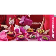 TUPPERWARE CAMELLIA COLLECTION SET OF PLATE BOWL SET PINGGAN MANGKUK TUPPERWARE