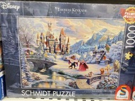 Disney Beauty and the Beast Puzzle 美女與野獸拼圖 (1000塊)