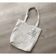 Tote Bag Wanita Quotes Style multifunctional B7P2 fashionable school Bag High Quality popular aesthe
