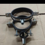 klem holder pipa besi 6" inch stainless