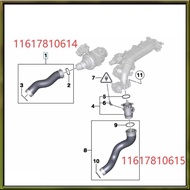Inflatable Air Intake Tube Intercooler Left/Right 11617810614 11617810615 for     F10 F11 F07 518D 5