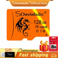 SomnAmbulist Original High Speed TF Card Phone Flash 32GB/64GB/128GB 100% Real High Capacity A1 Clas