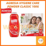 Agnesia Hygiene Care Powder Classic (New Look) Agnesia Antiseptic Powder / Talcum 100g