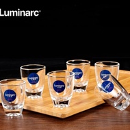1 SET 12 PCS Luminarc Gin Shot 50ml/ Shot Glass Hot Glass/ Glass Glass