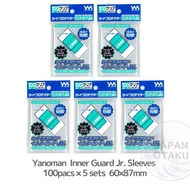 Yanoman ป้องกันแขนซองบัตร Z/innner 5Pacs Pokemon MTG Yu-Gi-Oh! WEISS SCHWARZ VANGUARD Japan