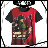 Children's T-shirts Jumbo Muslim Adult T-shirts Saad Bin Abi Waqas Children Adult Clothes Jumbo Musl