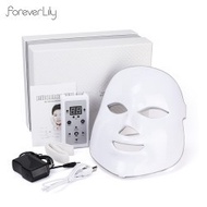WARRANTY PDT LED MASK FACIAL 7 Colors LED PHOTON + Remote - Led Mask Photon Therapy FACIAL Care Tool