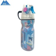 運動噴霧安全鎖水樽壺, 470ml運動降温透心涼運動水壺 -16oz 都市圖案