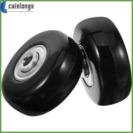 caislongs  2 Pcs Wheel Rubber Wheels Luggage Universal Replacement Suite Metal Travel