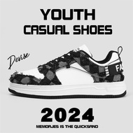 Men's flat-soled sports shoes Fashionable trendy shoes    Men's Shoes