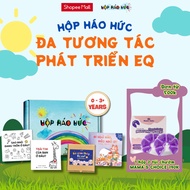 Multi-Interactive EQ Development Box for children 0-3 years old includes 3 children's books and How 