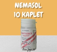 Nemasol Kaplet Obat Cacing Hewan Ternak Isi 10 Kaplet