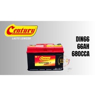 BATERI KERETA- Battery CENTURY MARATHONER MAX DIN66L Proton X70 Toyota Hilux Fortuner Ford Ranger Ch