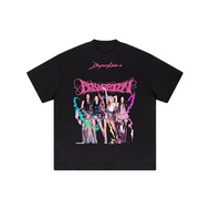 New Kpop AESPA Armageddon Merch Cotton T-Shirt Korean Men And Women Fashion Loose WINTER NING GISELL