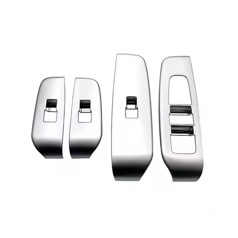 Car Window Lift Switch Button Panel Cover Sticker Trim for Nissan Note E13 2021 2022 RHD Accessories