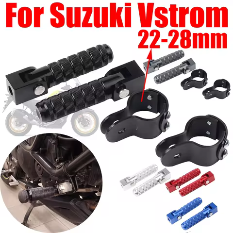 For Suzuki Vstrom DL650 DL250 250SX DL1000 V-strom 800DE DL 650 Accessories Highway Footrest Foot Pe