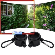 [JDZH] Industrial Plastics Flag Pole Rings 2x 360 Degree Rotating Flagpole Plastics