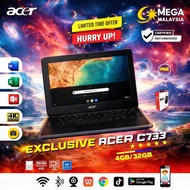 Acer 311 C733-C771 Intel Celeron N4120 || 4GB RAM 32GB SSD 11.6 Display Size Google Play store Chrom