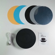 QUICKSHP Photography Rotating Display Stand Turntable 6in1 14.5cm - QM1047| |