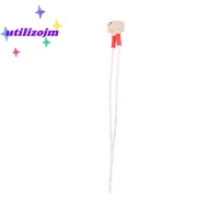 [utilizojmS] 5Pcs GU5.3 MR16 Lamp Holder G5.3 Enhanced Europe Lamp Base Round Soet 15CM Ceramic Lamp