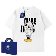 [Ready Stock] Mickey Mouse Short sleeved T-shirt for men's summer trendy couple clothingS-5XLS-5XL