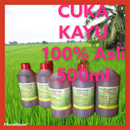 500ml / Cuka Kayu Organik 100% Asli / Racun Organik Serangga &amp; Kulat / Baik Pulih Tanah
