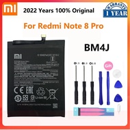 แบตเตอรี่สำรองสำหรับโทรศัพท์ Xiaomi Redmi Note 8 Pro แบตเตอรี่4500MAh BM4J Xiaomi Redmi Note 100% ขอ