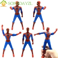 SOMEDAYMX Action Figure 17cm Plastic Iron Man 1 / 10 Scale Super Hero Dolls Hulk Collection Model