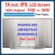 14 Inch LCD Screen LM140LF3L03 N140HCE-EN2 B140QAN02.3 For Asus ZenBook UX425 UX425E UX425J UX425U D