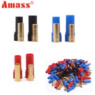 9Pairs/lot AMASS XT150 Connector Adapter Male Female 6mm Gold Banana Bullet Plug