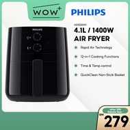 Philips HD9200/91 Air Fryer - 4.1L, Featuring Rapid Air Technology 12-In-1 Cooking Functions 3000 Series L Air Fryer
