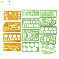 Golden Monkey Drawing Template Ruler - Art Design Comic Curve Board for Mathematical Ellipse