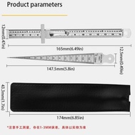 Taper Gauge / Welding Taper Gauge Feeler / Gap Taper Ruler / Gap Ruler / Gap Diameter Depth Measurin