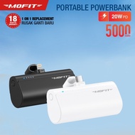 POWERBANK MOFIT PORTABLE MINI 5.000MAH PD 20WATT + QUICK CHARGE 3.0A