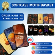 Basketball Pattern Softcase Casing iphone 6 Plus 6S Plus Xr Xs Max