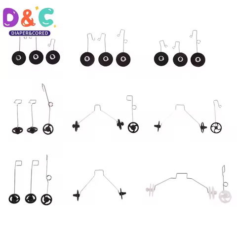 1Set RC Foam Hand Throwing Glider Landing Gear Kit With Wheel Airplane Accessories For Cessna J-11 J