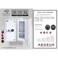 Aegeus Electronic Fire Safe UL5 / light duty concrete made security box/ Chubbsafe Viper Falcon Yale